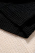Bishop Sleeve V-Neck Drop Shoulder Button Front Knit Cardigan Sweater